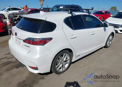 2017 Lexus Ct 200H из США, поврежденный, VIN JTHKD5BHXH2281722